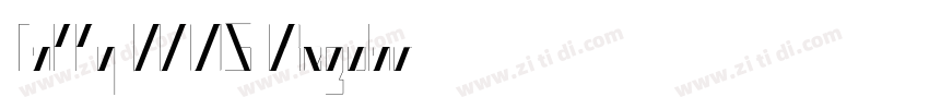 Taffy W05 Regular字体转换 Taffy W05 Regular字体转换